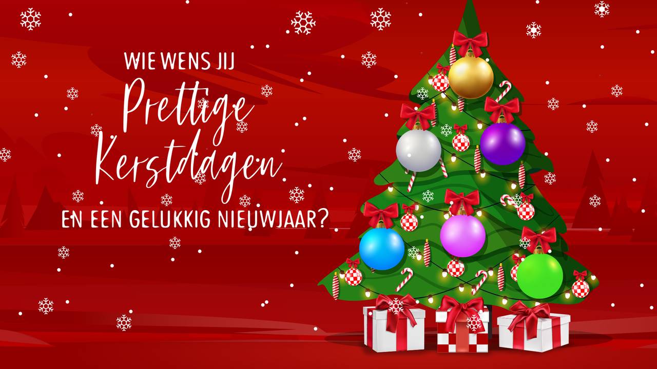 De digitale kerstboom is geopend, misschien hangt er wel een