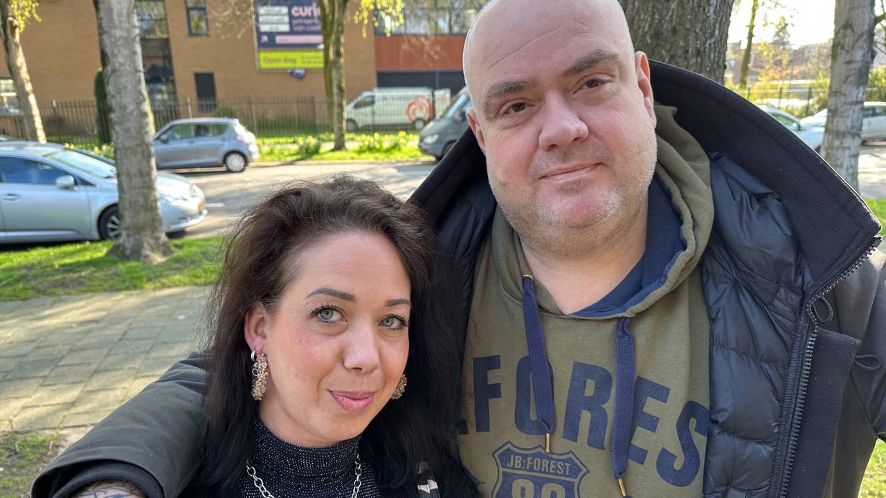 Cor Dufour (r) kreeg van Wendy (l) een nier.