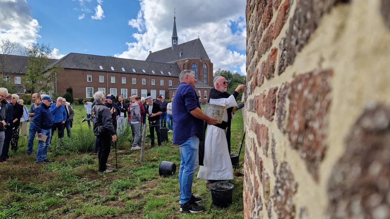 Eeuwenoude kloostermuren gerestaureerd: 'Klaar voor de volgende eeuwen' (foto: Tom Berkers).