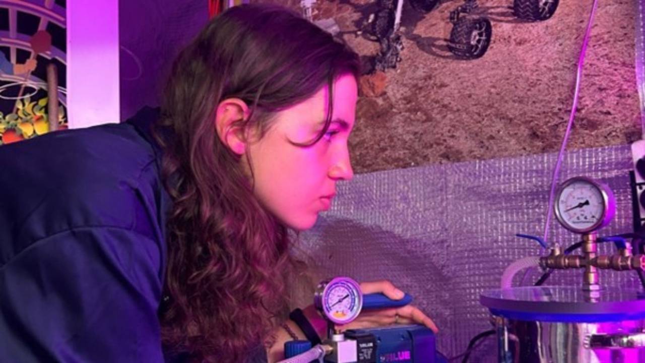 Helena leefde een week als astronaut: ‘Ik zou het zo weer doen' (foto: AATC/EMMPOL).