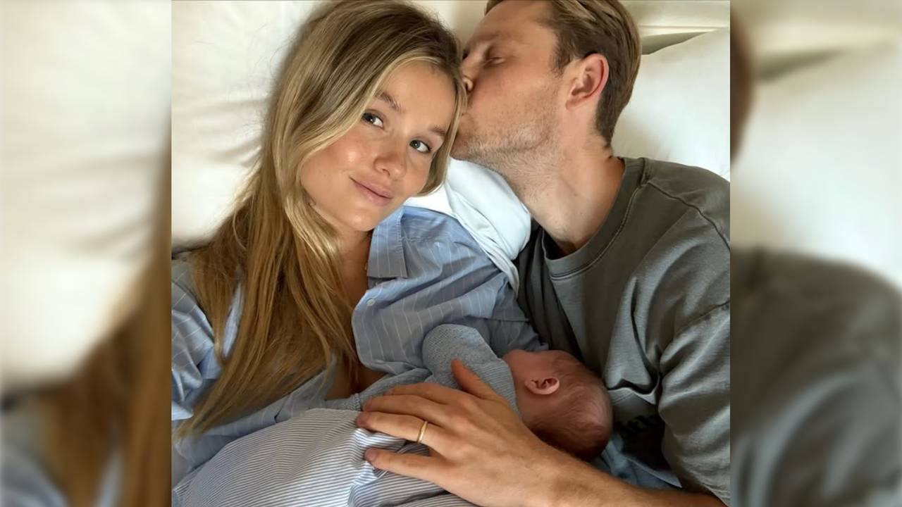 Babynieuws: tweede kindje voor Frenkie de Jong en Mikky Kiemeney
