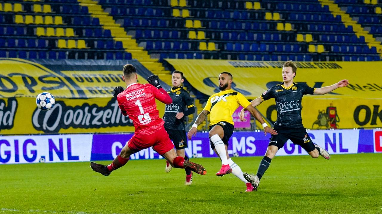 NAC pakt in Breda op laatste moment nog een punt tegen Roda JC (22) Omroep Brabant