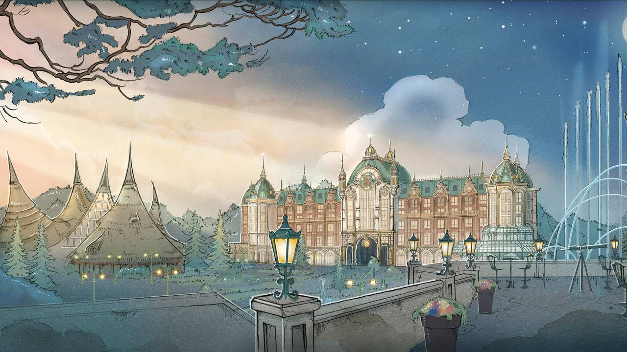 Efteling is building a huge hotel between the attractions