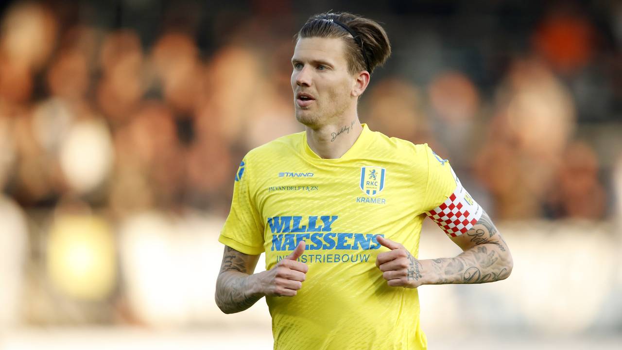 Michiel Kramer ostaja zvest RKC Waalwijku in podaljšal pogodbo do leta 2027