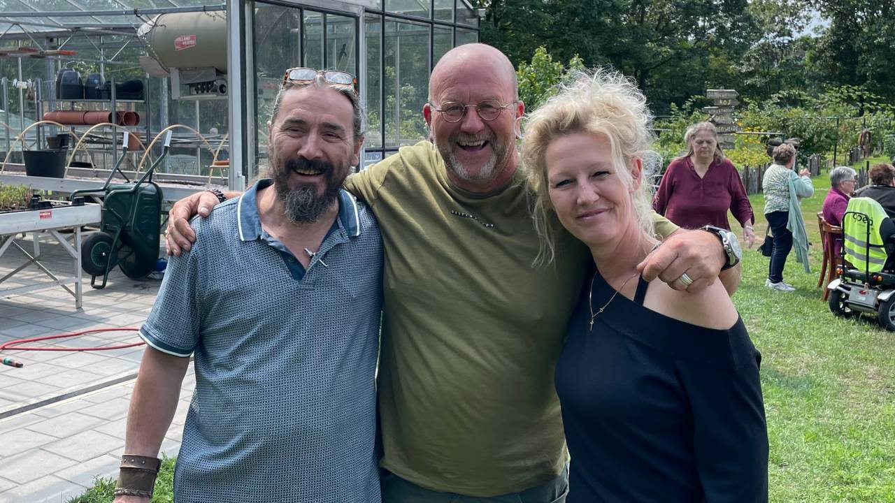 Medewerkers Johan, Mark en Brenda van Frits en Fruitig (foto: Tom van den Oetelaar)