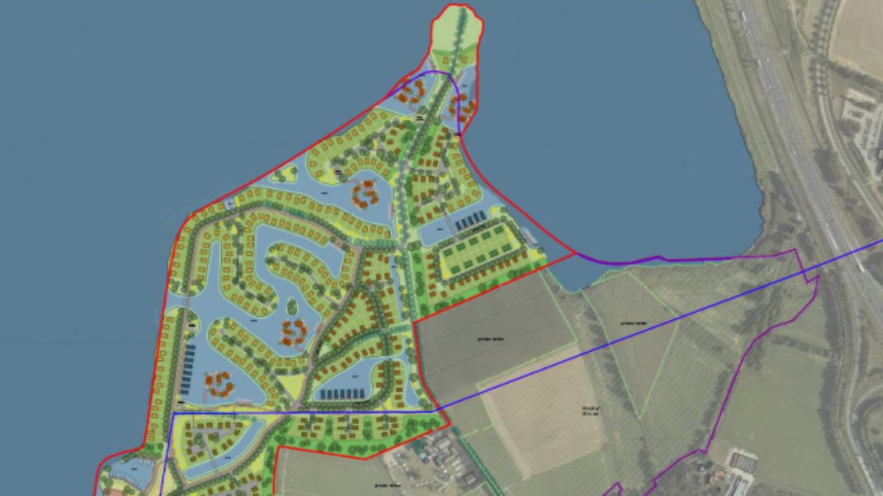 Flinke veranderingen in plannen megavakantiepark: bijna gehalveerd' (foto: TopParken).