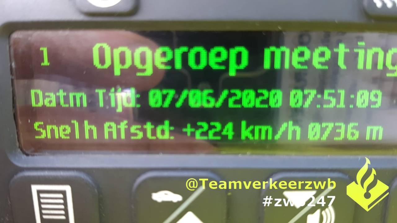 Foto: Team Verkeer ZWB Politie.