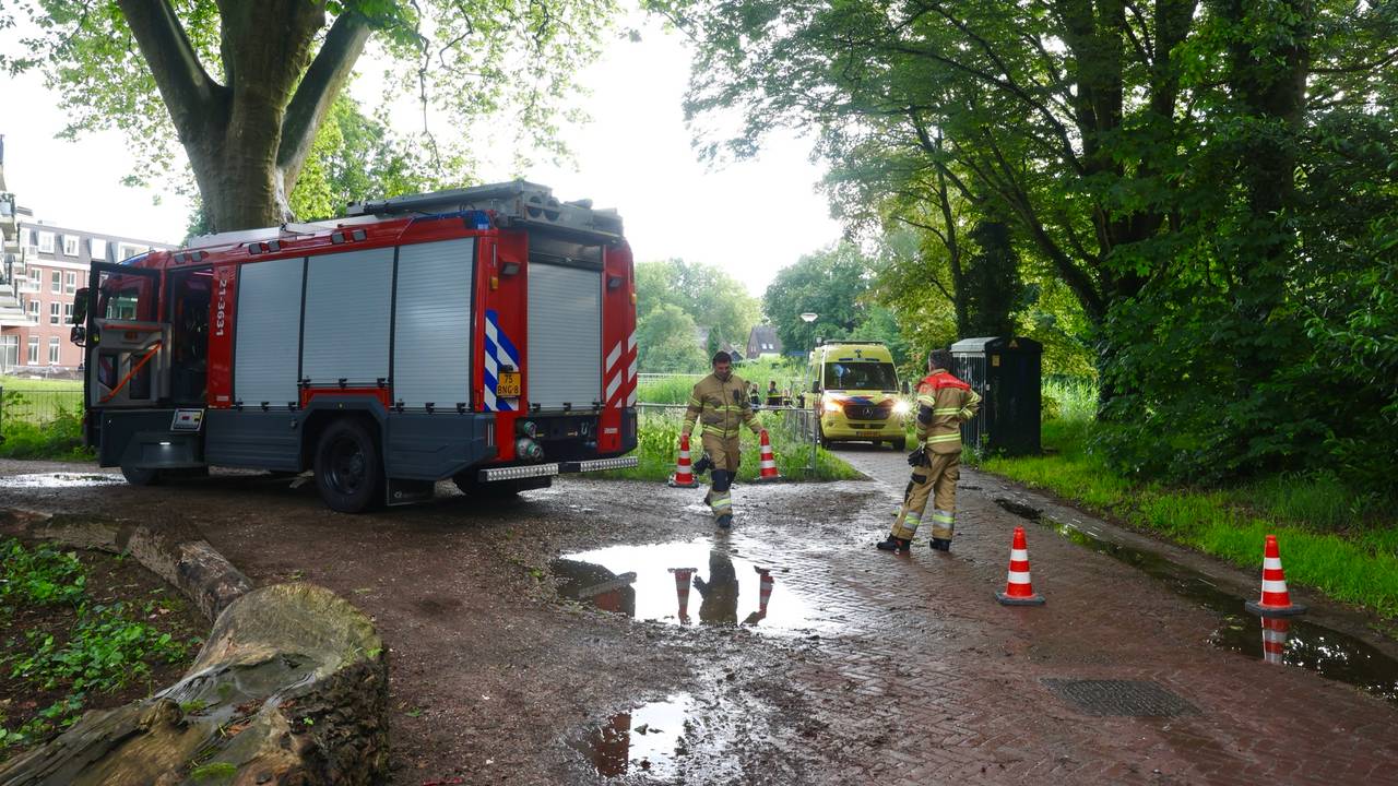 Er werden veel hulpverleners ingezet (foto: Sander van Gils/SQ Vision).