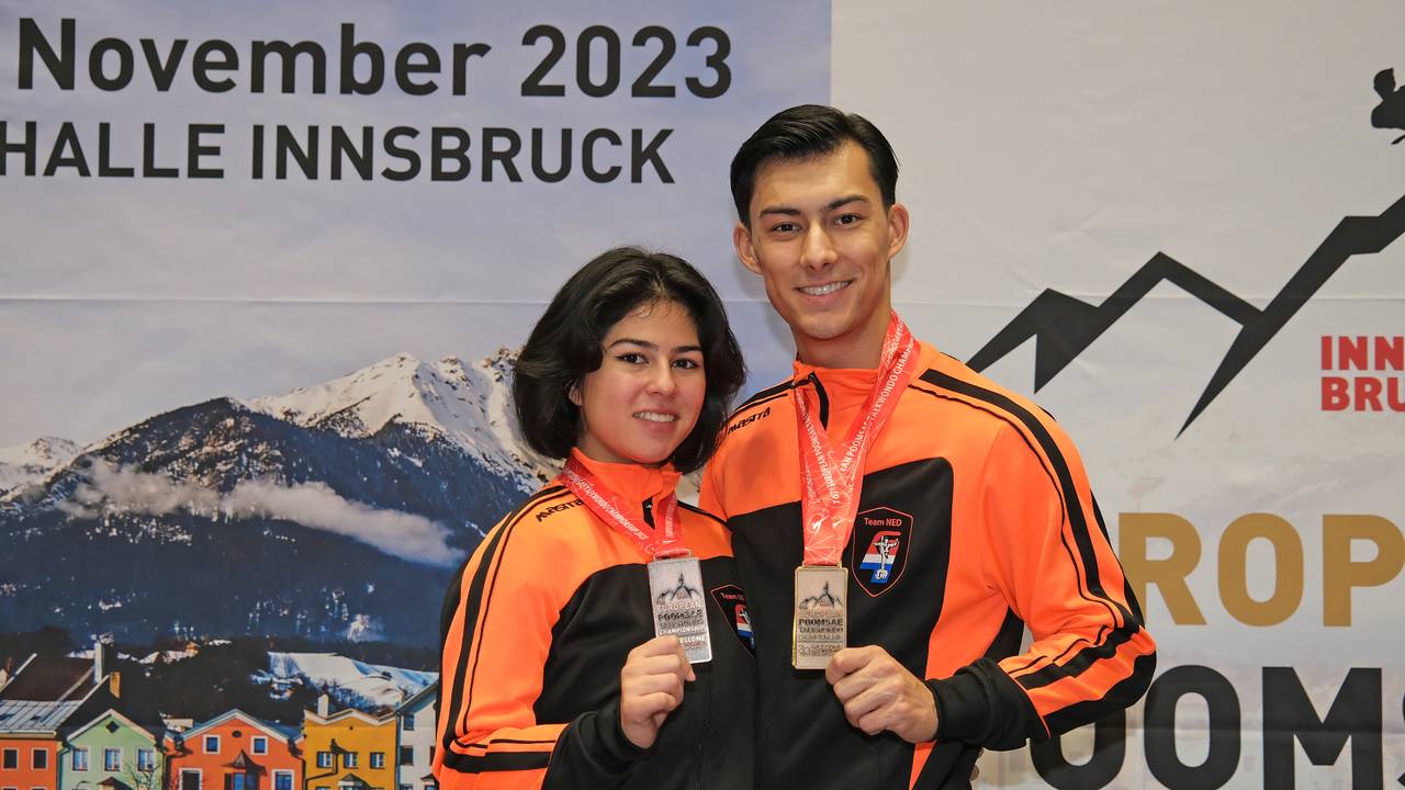 Joël en Dewi van der Weide.