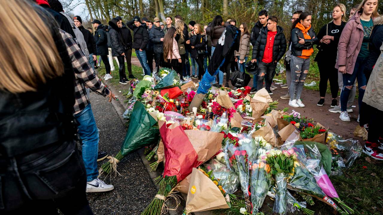 De bloemenzee op de Heeklaan (foto: Rob Engelaar).