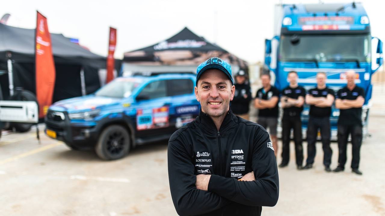 Buggy-rijder Paul Spierings.