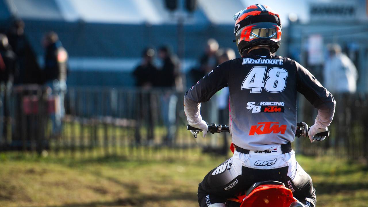 Motorcrosser Jens Walvoort (foto: Huub Munsters, bron Stefan Geukens).
