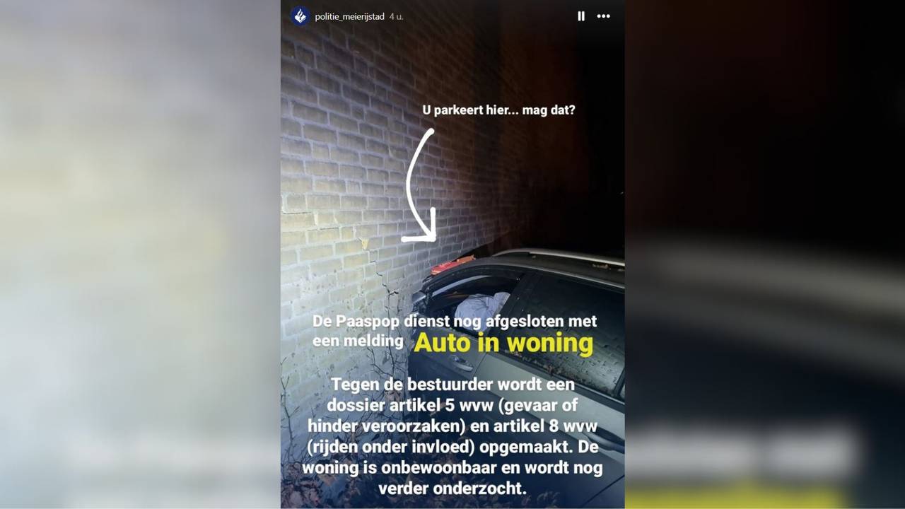 Foto: Instagram politie Meierijstad