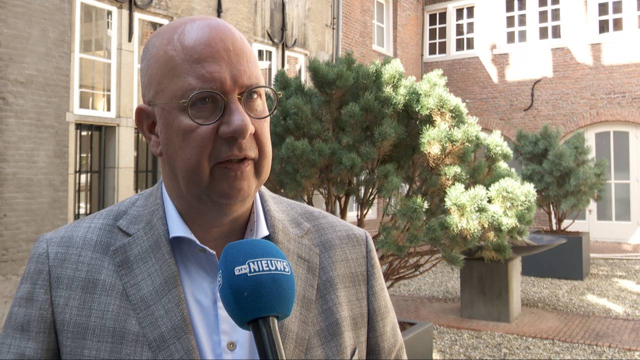 Burgemeester Jack Mikkers van de gemeente Den Bosch (foto: Dtv Nieuws).