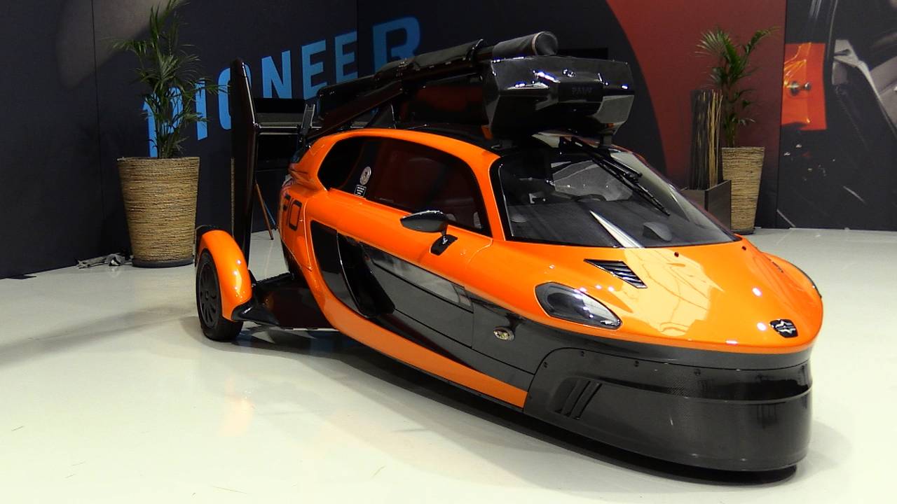 De vliegende auto Pal-V.