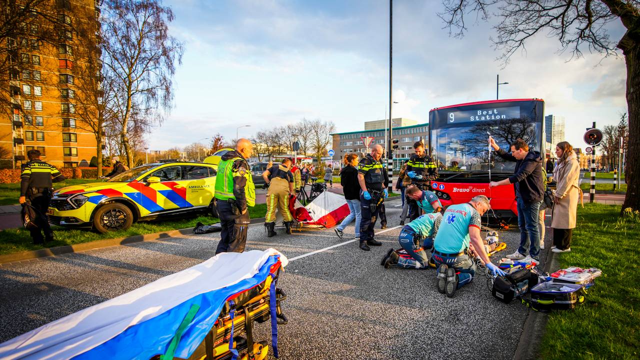 Er waren veel hulpverleners nodig (foto: SQ Vision).