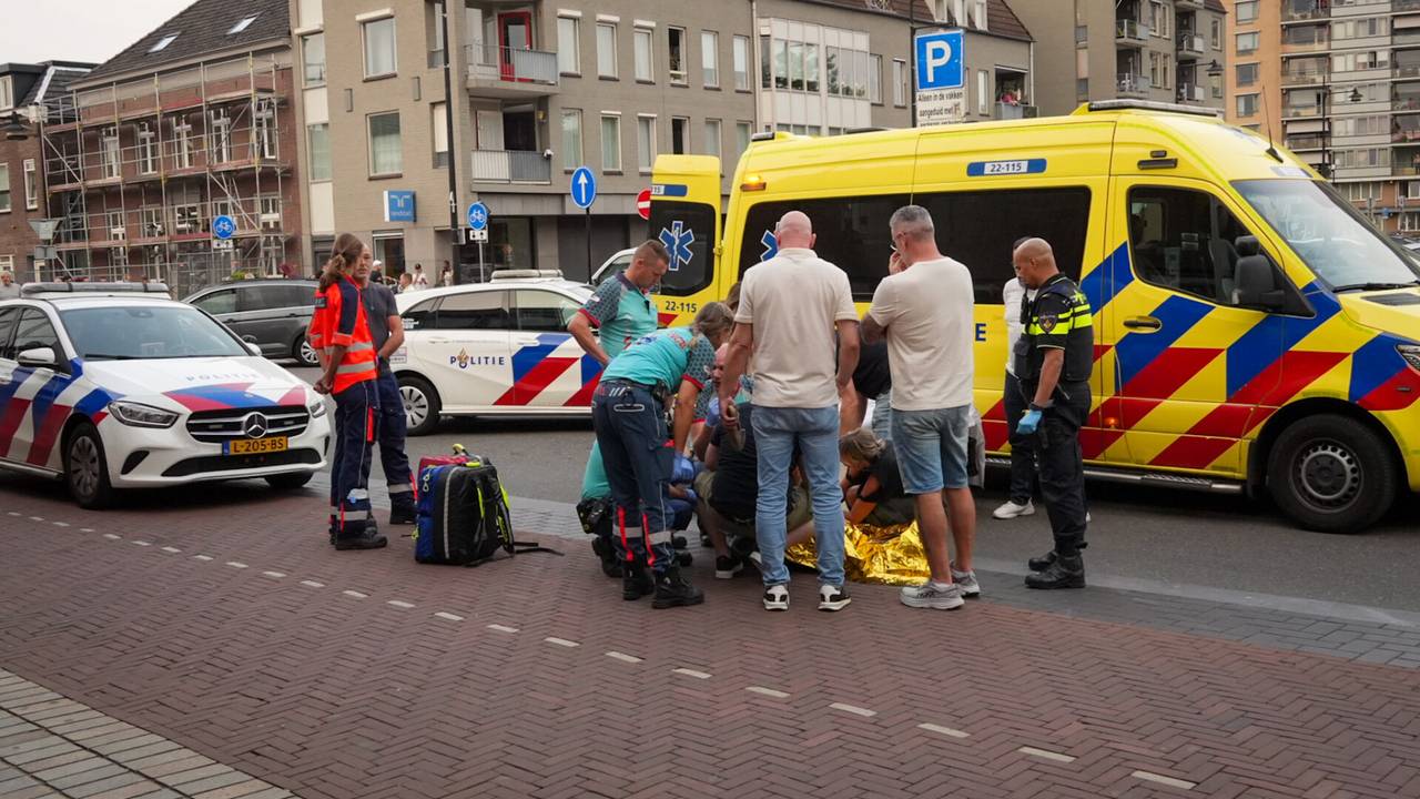 Er werden veel hulpverleners ingeschakeld (foto: SQ Vision).