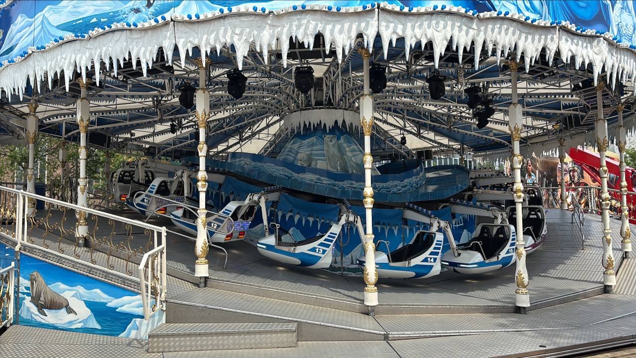 Deze attractie staat nog stil, maar niet voor lang meer (foto: Omroep Brabant).