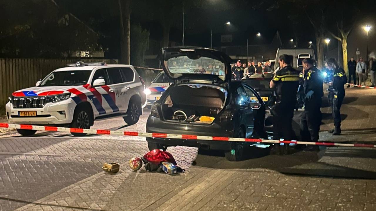 Wilde achtervolging in Boxtel. 