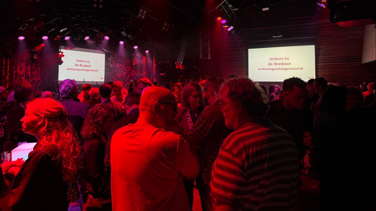 De Bredase uitslagenavond in de MEZZ is begonnen 