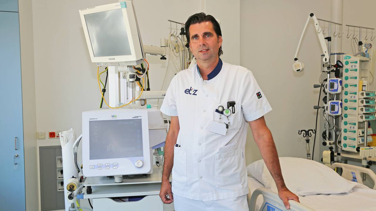 Ventilation practioner Arné van Hees (foto: Karin Kamp)