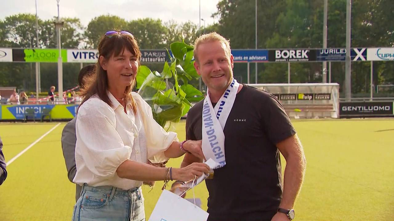 De Olympische Spelen in Tokio zijn al enige tijd achter de rug. Toch werd hockeycoach Sjoerd Marijne er zondag nog aan herinnerd  - op feestelijke wijze zelfs. 