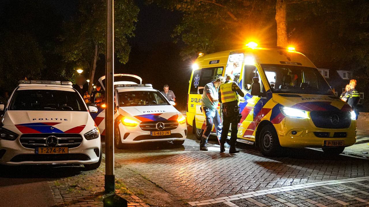 De aanrijding vond plaats op Lucas Gasselstraat in Helmond (foto: Harrie Grijseels/SQ Vision).