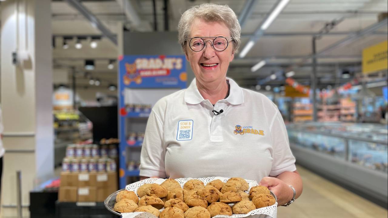 Marie-José bakt koekjes tegen zelfdoding (foto: Omroep Brabant).