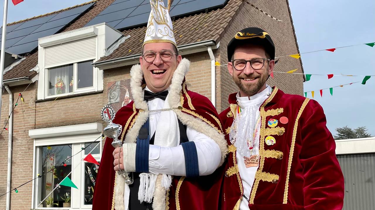 Prins Huib dun Irste en adjudant Sjakie van Loerendonk (foto: Erik Peeters).
