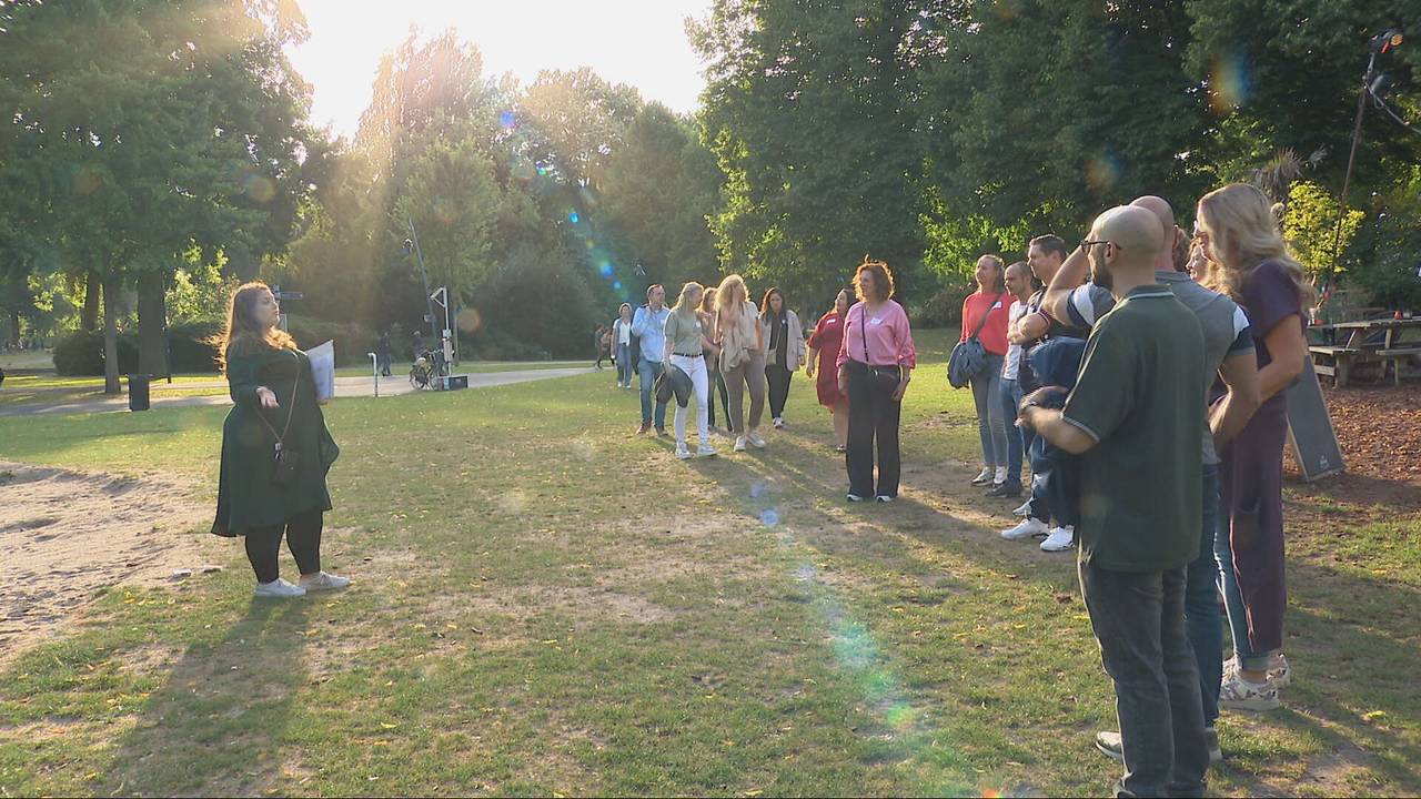 De loop voor singels (foto: Niels Verdaasdonk/Omroep Brabant).
