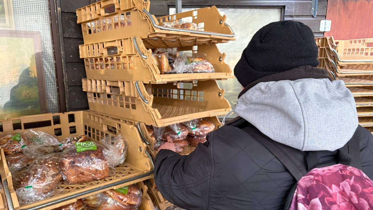 Dakloze arbeidsmigrant bij BroodNodig (foto: Pieter Soethout).
