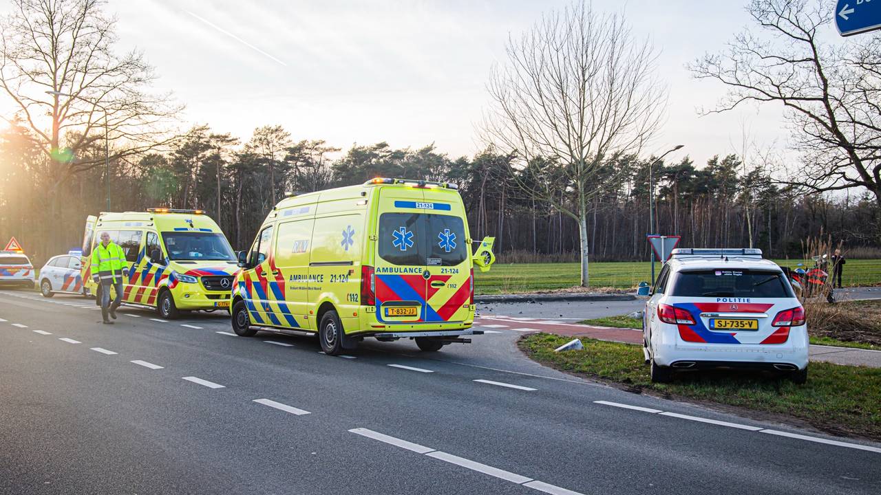 De T-splitsing waar het ongeluk gebeurde (foto: SQ Vision).