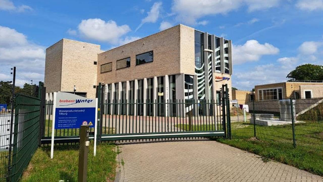 Het oppompstation aan de Gilzerbaan in Tilburg (foto: Brabant Water).
