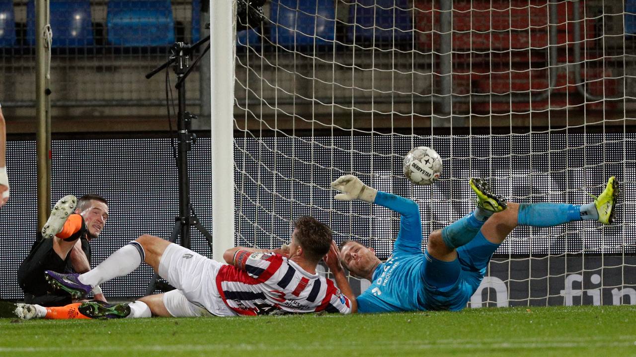 Jordens Peters en Robbin Ruiter zijn verslagen (foto: ANP).