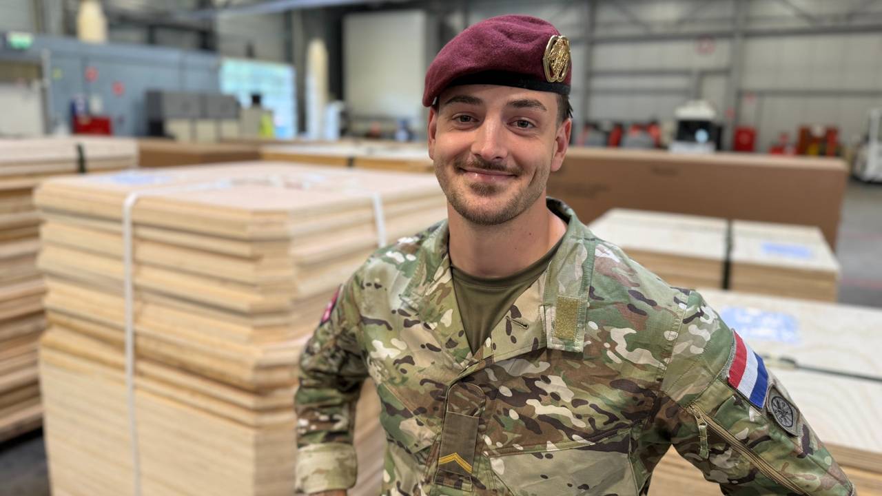 Maurice is gespecialiseerd in droppings (foto: Omroep Brabant).