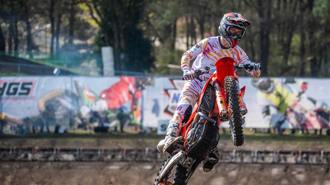 Motorcrosser Jens Walvoort (foto: Huub Munsters, bron Stefan Geukens).