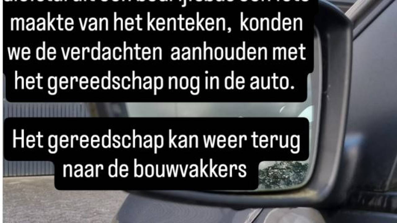 Foto: Instagram wijkagenten Breda-Zuidoost.