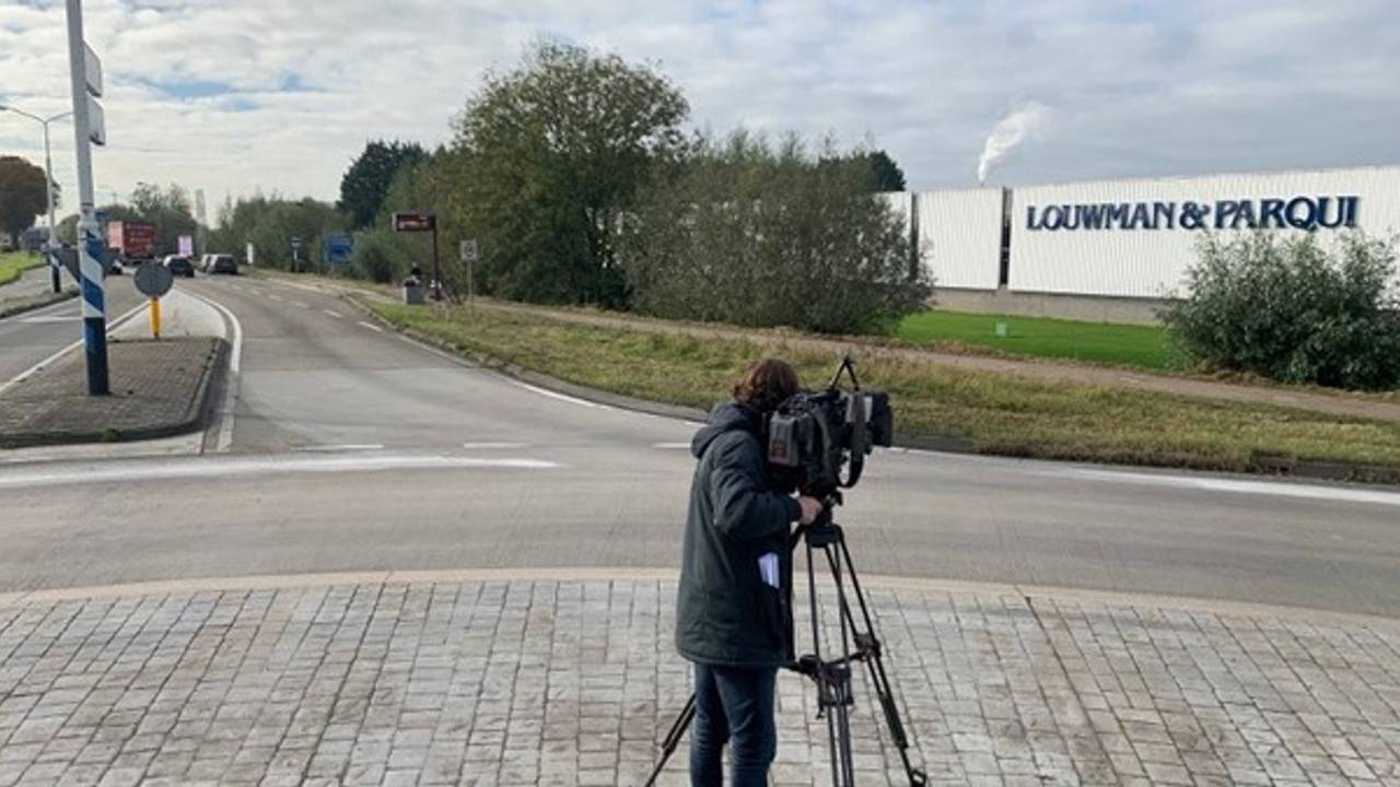 Opnamen van de reconstructie voor Bureau Brabant (foto: politie).