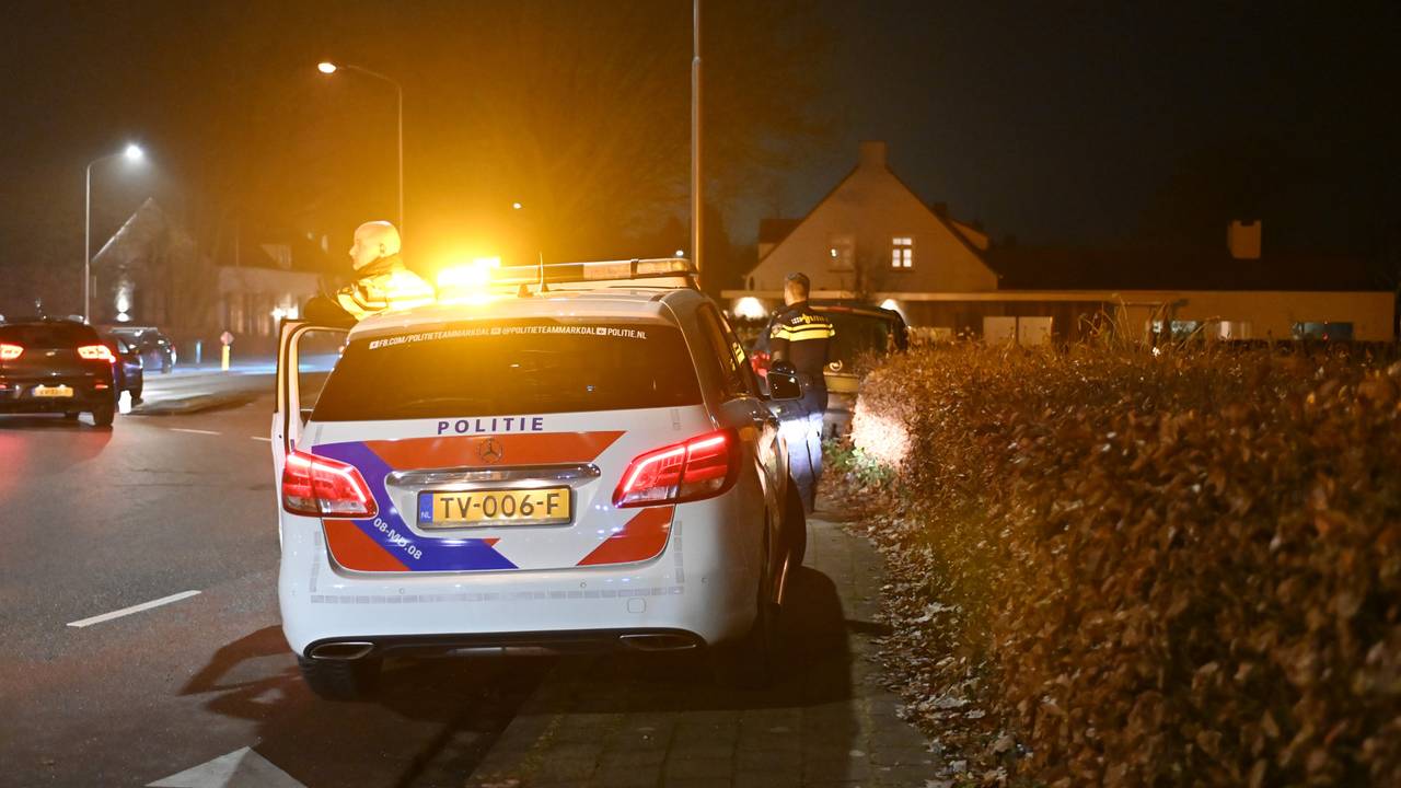 Auto in bosjes (foto: Perry Roovers/SQ Vision).