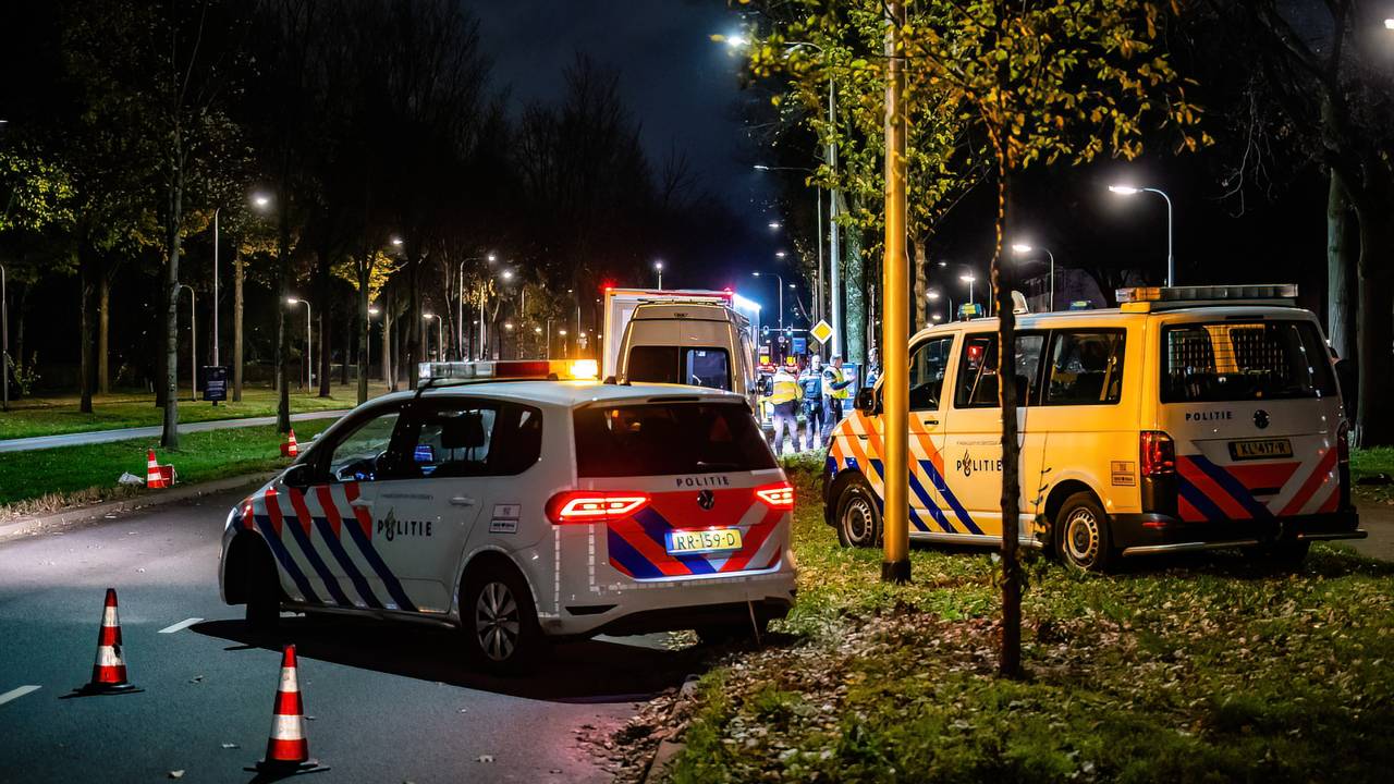 De alcoholcontrole vond plaats op de Rueckertbaan in Tilburg (foto: Jack Brekelmans/SQ Vision).