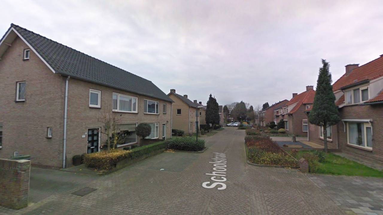 Celine verdween vanaf de Schoolstraat in Berghem (Google Maps).