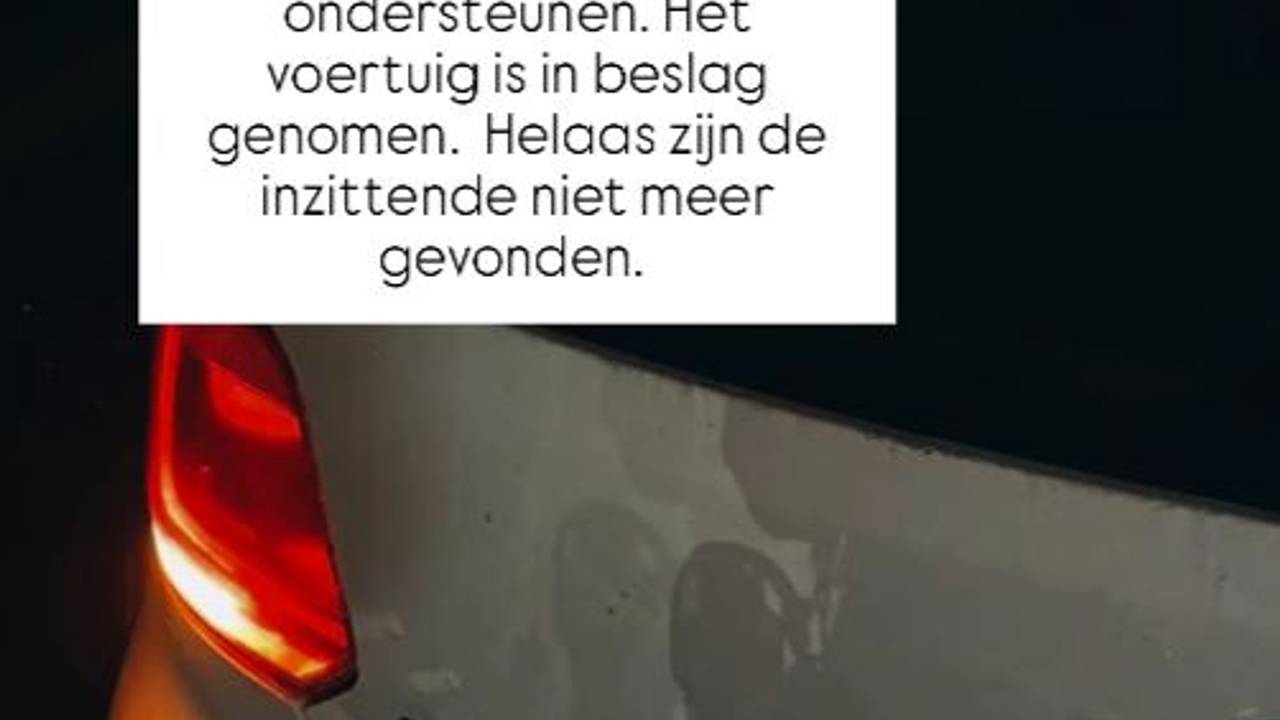 Foto: Instagram politie Leijdal