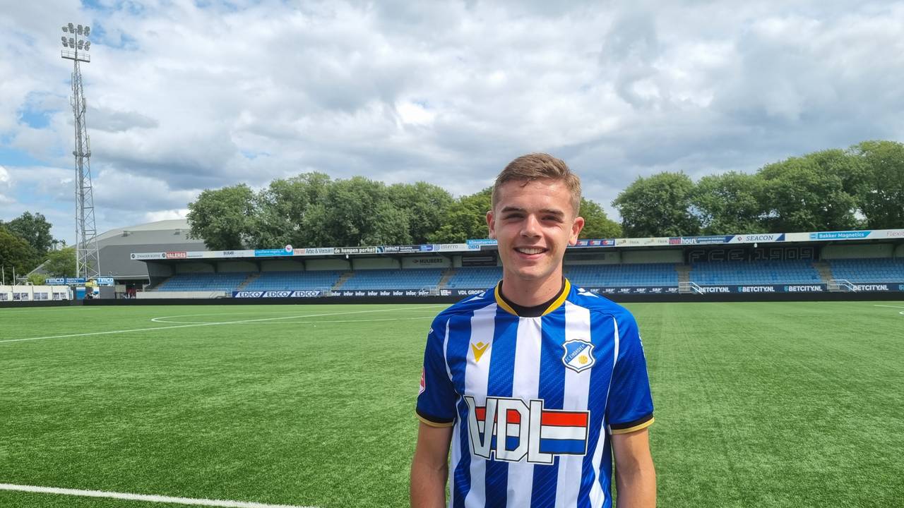 Tom Sas, verdediger van FC Eindhoven (foto: Leon Voskamp).