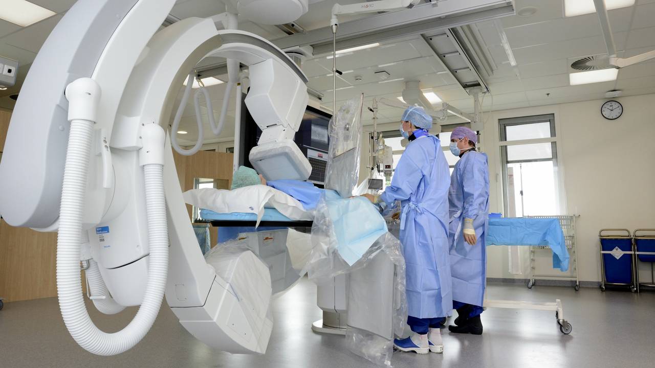 Een van de nieuwe operatiekamers.