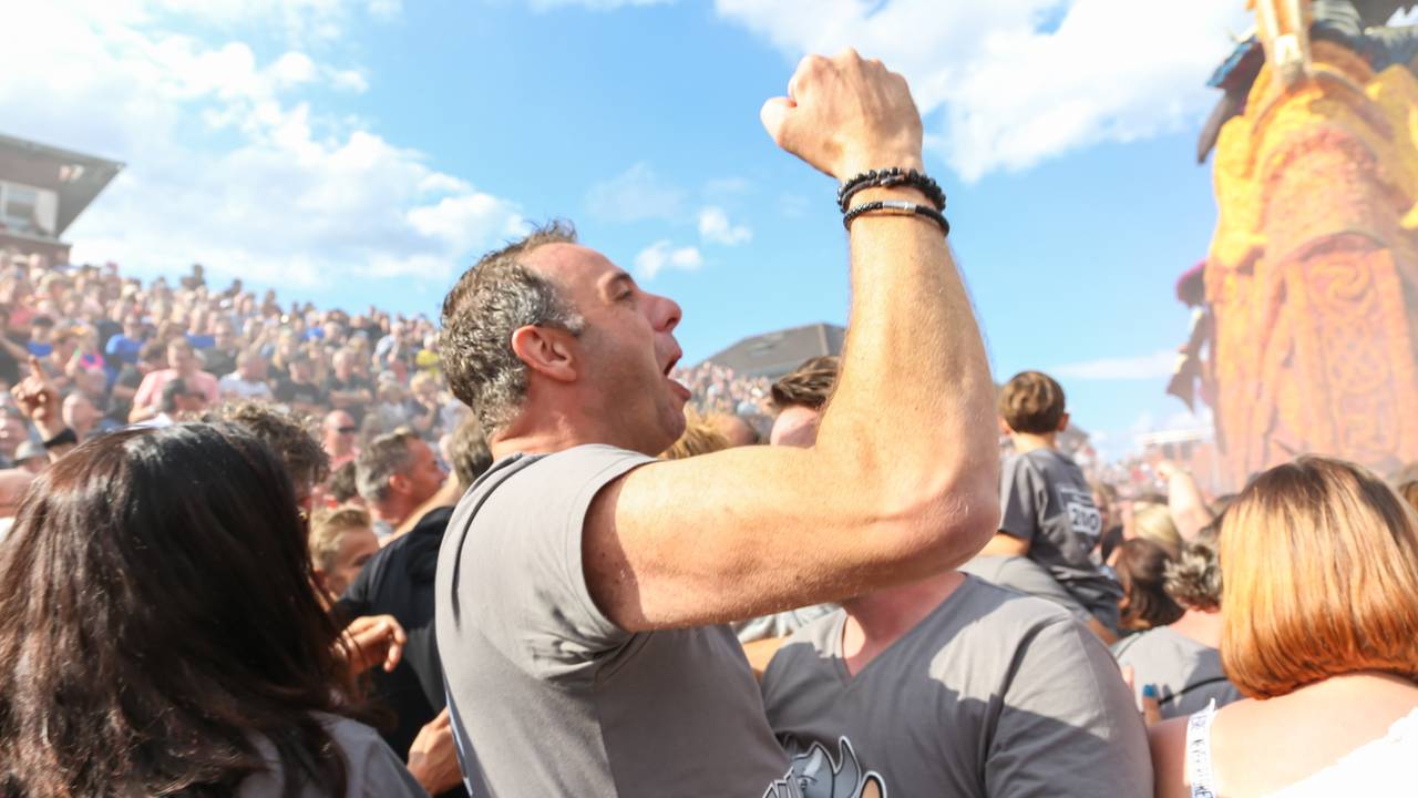 Vreugde bij deelnemers corso 2019