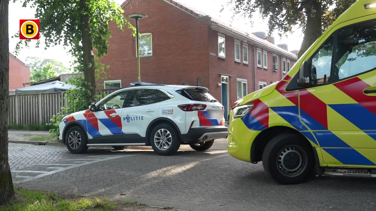 Man gewond door steekvlam uit barbecue in Dongen