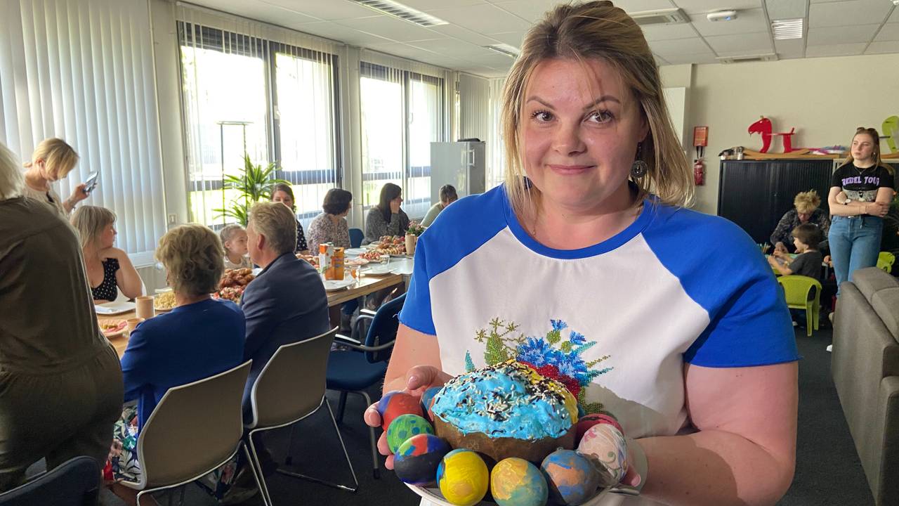 Mira en haar 'paska'.