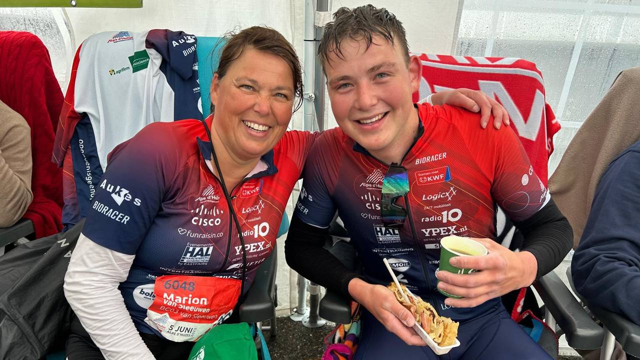 Marion en Jop van Sleeuwen van het team BIG Challenge. (Foto: Raymond Merkx)