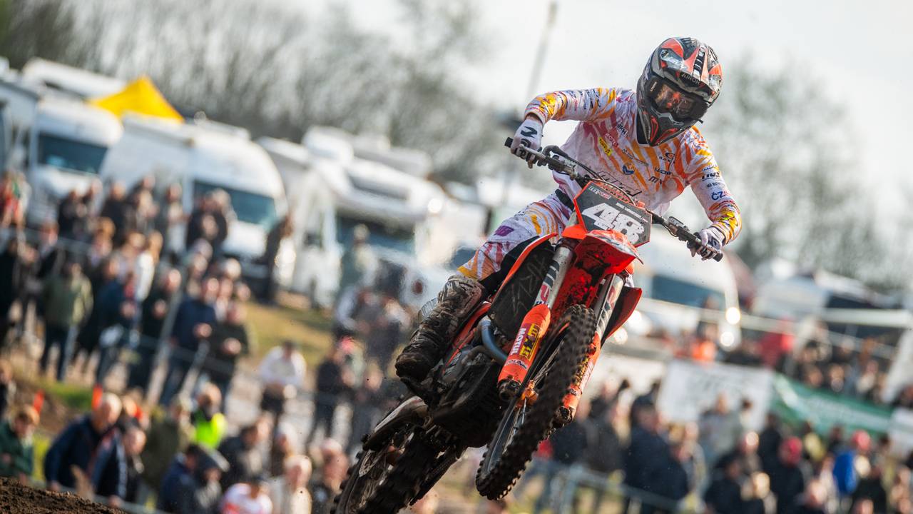 Motorcrosser Jens Walvoort (foto: Huub Munsters, bron Stefan Geukens).