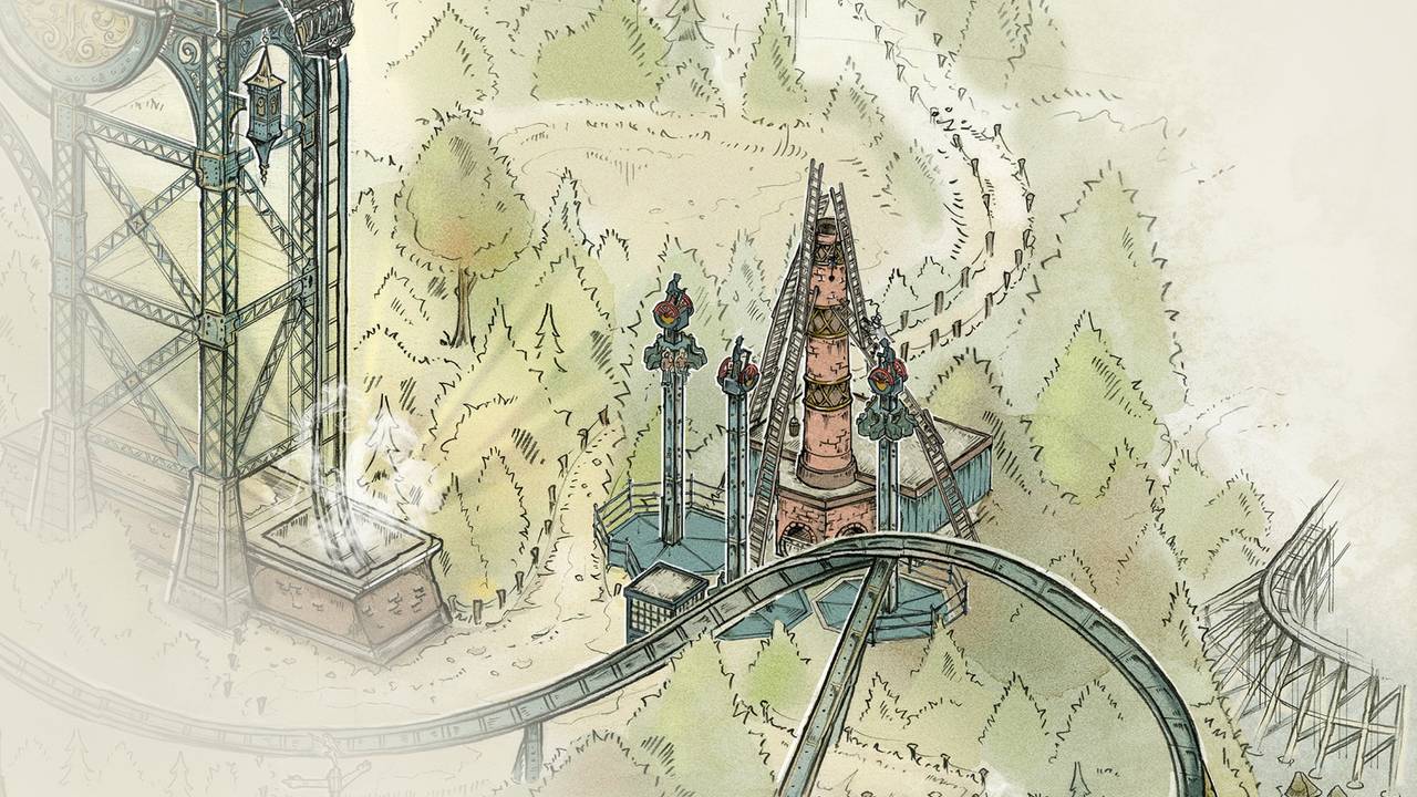 Nieuwe attractie met vrije val-ervaring in de Efteling opent in 2026 (foto: Efteling).
